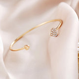 Diamond Heart Shape Bracelet